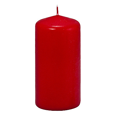 Купить свеча столбик н100хd50 мм красная papstar 1/10 (артикул производителя 13431) в Казани