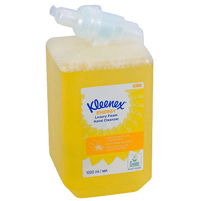 Купить мыло пенное 1л желтое картридж для диспенсера energy kimberly-clark 1/6 (арт. 6385) в Казани