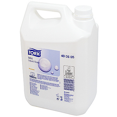Купить мыло жидкое 5л перламутровое tork premium канистра sca 1/3, 1 шт. (артикул производителя 400505) в Казани
