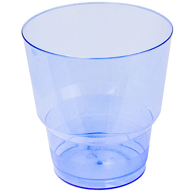 Купить стакан пластиковый 200мл d75 мм кристалл ps синий пп 1/50/1000, 50 шт./упак в Казани