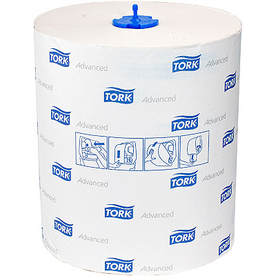 Купить полотенце бумажное 2-сл 150 м в рулоне н210хd190 мм tork h1 advanced белое sca 1/6, 1 шт. (артикул производителя 120067) в Казани