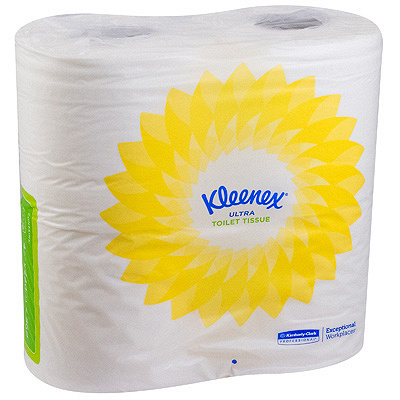 Купить бумага туалетная 2-сл 4 рул/уп kleenex ultra белая kimberly-clark 1/10 (артикул производителя 8475) в Казани