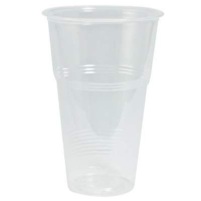 Купить стакан пластиковый 500мл d95 мм pp прозрачный сп 1/50/1000, 50 шт./упак в Казани