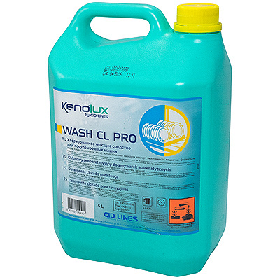 Купить средство моющее для посуды 5л kenolux wash cl для замачивания отбеливания концентрат cid lines 1/4, 1 шт. в Казани