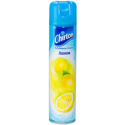 Купить освежитель 300мл chirton аэрозоль лимон gd 1/12, 1 шт. в Казани