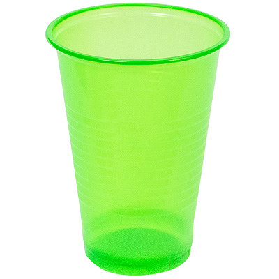 Купить стакан пластиковый 200мл d70 мм pp зеленый ипк 1/100/3000, 100 шт./упак в Казани