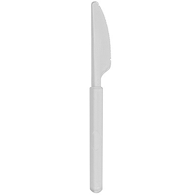 Купить нож столовый н190 мм в боксе ps прозрачный papstar 1/50/500, 50 шт./упак (артикул производителя 10083) в Казани