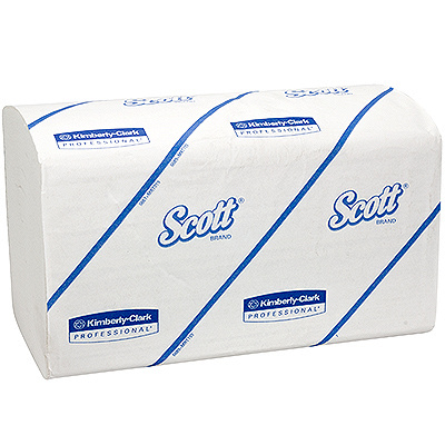 Купить полотенце бумажное листовое 1-сл 274 лист/уп 210х215 мм v-сложения scott белое kimberly-clark 1/15, 1 шт. (артикул производителя 6689) в Казани