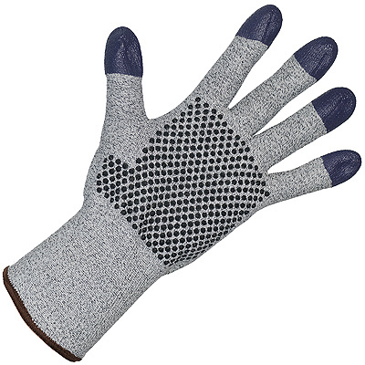 Купить перчатки рабочие 7 нитей с пвх (точка) размер 9 g60 хб+dyneema серые kimberly-clark 1/12 (артикул производителя 97432) в Казани