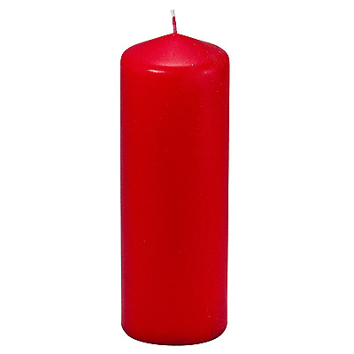 Купить свеча столбик н200хd70 мм красная papstar 1/6 (арт. 13080) в Казани