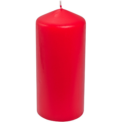 Купить свеча столбик н130хd60 мм красная papstar 1/10 (арт. 13581) в Казани