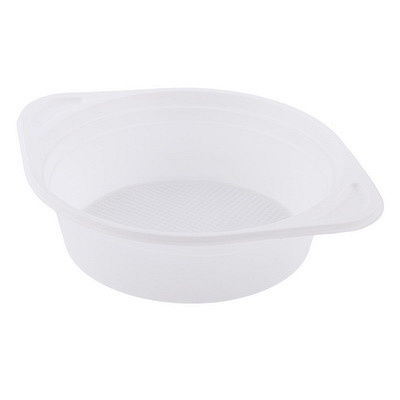 Купить миска одноразовая d155 мм 500 мл 50 шт с ручками белая pp "dp" в Казани