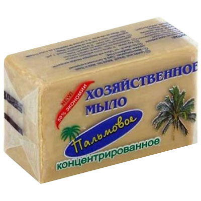 Купить мыло хозяйственное 200г 1 шт/уп пальмовое аист 1/48, 1 шт. в Казани