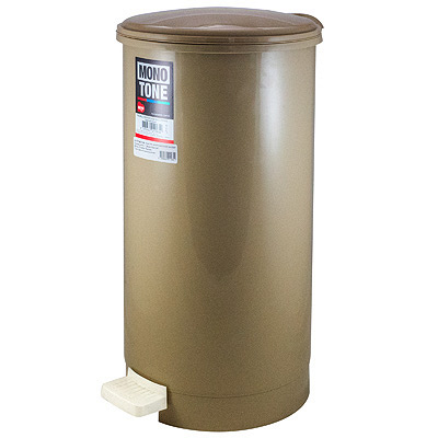 Купить контейнер мусорный круглый 21.4л н525хd270 мм с педалью пластик цвет в ассортименте bora 1/1 (арт. 1185) в Казани