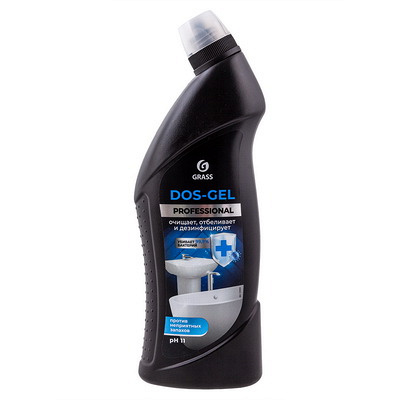 Купить средство чистящее для сантехники (wc) 750мл dos gel grass в Казани