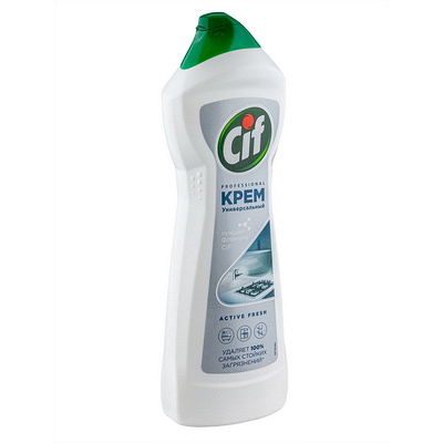 Купить средство чистящее универсальное 750 мл крем актив фреш "cif prof" в Казани