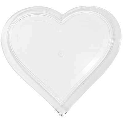 Купить поднос сервировочный дхш 250х265 мм сердце фигурный пластик прозрачный kpn 1/120, 1 шт. в Казани