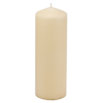 Купить свеча столбик н200хd70 мм кремовая papstar 1/6 (арт. 13085) в Казани