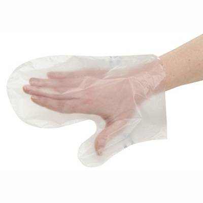 Купить рукавица одноразовая полиэтиленовая 100 шт/уп прозрачная papstar 1/10 (артикул производителя 81121) в Казани