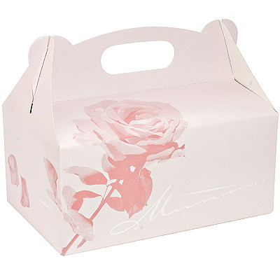 Купить коробка для пирожных дхшхв 200х130х90 мм картон розовая papstar 1/20/200 (артикул производителя 18851), 20 шт./упак в Казани