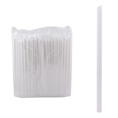 Купить соломка (трубочка) для коктейля h240d12 мм 100 шт bubble tea без изгиба белая pp в индивидуальной упак "nn" в Казани